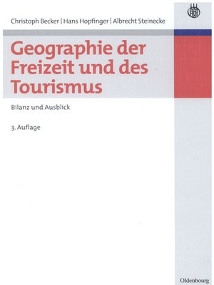 cover image of Geographie der Freizeit und des Tourismus
